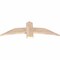 Ekena Millwork Bellingham Smooth Timber Gable Bracket, Douglas Fir, 48"W x 16"H x 1 1/2"D x 5 1/2"F, 8/12 Pitch GBW048X16X0206BEL00SDF - alternate 5